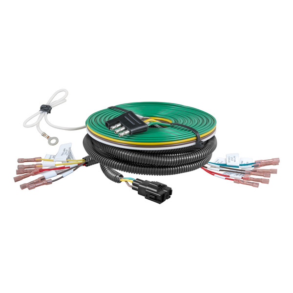 Curt Universal Splice-In Towed-Vehicle RV Wiring Harness for Dinghy Towing 58979